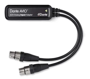 Audinate Dante AVIO 2CH 2-Kanal Analog Input Adapter ADP-DAI-AU-2X0 - Bild 1 von 13