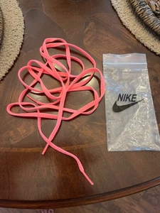Nike Neon Pink Shoelaces For Sneakers 40" Replacement Laces U91 - Picture 1 of 2