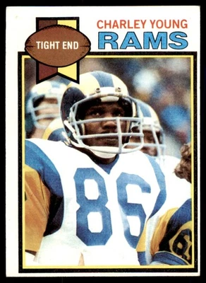 1979 TOPPS: CHARLE YOUNG . LOS ANGELES RAMS #366 - Image 1 of 2