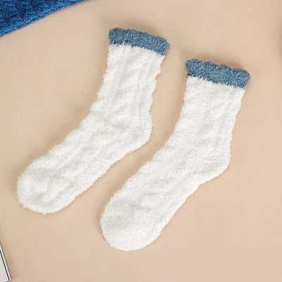 Thick Socks Soft Warm Women Lady Winter Socks Plush Cozy Fluffy Fuzzy Bed Floor - Image 1 of 4