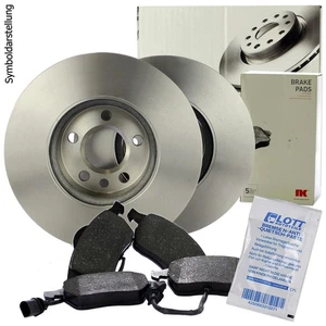2 NK Bremsscheiben Ø245mm + NK Beläge hinten für Audi A6 C5 1.8 - 2.8 quattro - Bild 1 von 4