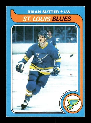 4-04-20 PWE. FLAWED . 1979-80 opc o-pee-chee #84 brian sutter - Image 1 of 2