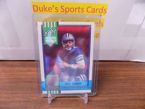 1990 Topps - Troy Aikman - Record Breaker Card #3 - K6 - Picture 1 of 2