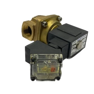 Nuovo solenoide 2 vie SMC 1/2"" NPT 24v-dc VXZ2240-04N-5TZ - Foto 1 di 5