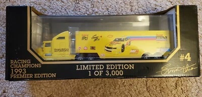 Racing Champions 1993 Limited Edition 1:64 Diecast Transporter Ernie Irvan Kodak - Image 1 of 4