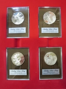 Sterling Silver Proofs of the 1973 Holiday Medals sm-003 - Bild 1 von 5