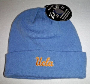NCAA UCLA BRUINS NEW AUTHENTIC SCRIPT BEANIE TOQUE WINTER KNIT HAT NCAA ZEPHYR - Bild 1 von 1