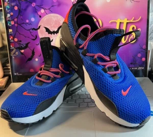Nike Air Max - 90 EZ GS Blu/Nero/Neon - Scarpe da corsa - Taglia M 6,5/W 7 - Foto 1 di 9