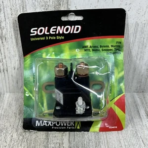 Maxpower 334018 Universal 3 Pole Solenid For MTD, Murray, Snapper, Etc - Picture 1 of 3