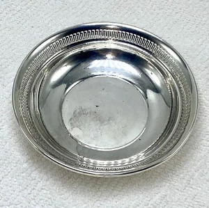 Vintage Reed & Barton Filigree Sterling Silver 5-1/2” Bowl X790 Dish 88.5 Grams - Picture 1 of 6