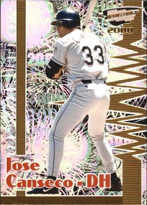 2000 Revolution Tampa Bay Devil Rays Baseball Card #137 Jose Canseco