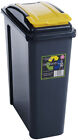 Wham Recycling Bin 25Ltr Yellow Blue Green Red to choose from