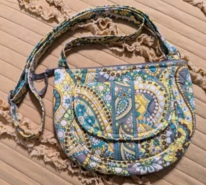 Vera Bradley "Lemon Parfait" kleine Umhängetasche im Ruhestand - Top!   - Bild 1 von 7