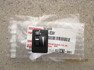 07 - 13 TOYOTA TUNDRA SR5 LIMITED FRONT RIGHT SIDE HEATED SEAT SWITCH BRAND NEW - Picture 1 of 3