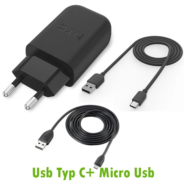 Original HTC One (M9) (M8) (M7)  Schnelladegerät Netzteil Ladekabel  - Bild 1 von 1