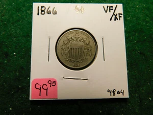 1866 Schild Nickel - Bild 1 von 2