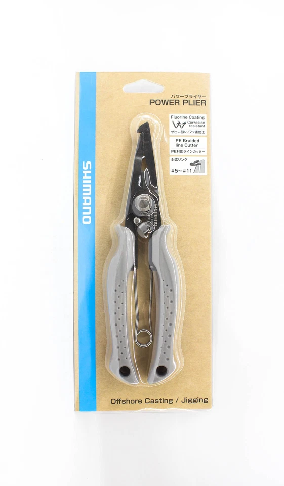 Alicates de anillo dividido Shimano CT-561P Offshore recto 185x50x16 mm gris 817648 Foto 1 de 4