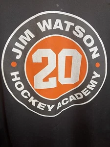 Vintage Jim Watson Hockey Academy Goalie Trikot Erwachsene 3XL schwarz Made in Canada - Bild 1 von 8
