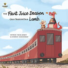 The fruit juice dragon on a train with a lamb. By Strawberry Pencil Magic - N...