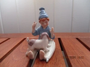 Porzellan Figur H.C. Andersen Fairy Tale Figur The Sandman Der Sandmann - Bild 1 von 4
