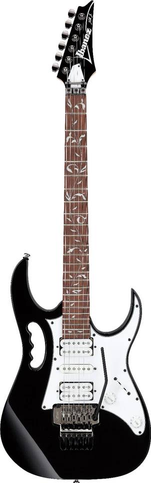 Ibanez JEMJR Steve Vai Black Chitarra elettrica nera - Immagine 1 di 1