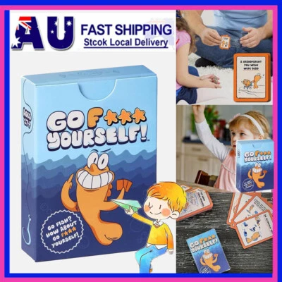 Go Fuc Yourself The Adult Go Fish Game You've Always Wanted Hilarious Card Game~ - image 1 of 4