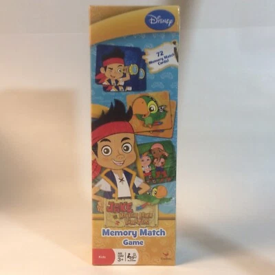 Disney Memory Match Game, New, Jake and The Neverland Pirates, Sealed, Disney Jr - Image 1 of 4