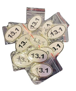 15 26.2 MARATHON OVAL Medals Ornaments Keychains Liquidation Clearance Sale - Picture 1 of 2