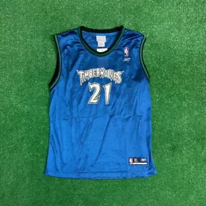 Reebok NBA Garnett 21 Timberwolves Kids Basketball Jersey | Sz XL - Picture 1 of 3