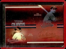 2005 Playoff Absolute Memorabilia Boudreau Bob Feller Wynn Team Quads #14/100