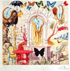 Salvador Dali Lithograph COA Original Signed Numbered A Hand Pencil Dali )# - Picture 1 of 15