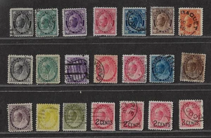 Canada — Lot of 21 Stamps — 1800-99, Queen Victoria Issues — Ref. 2332 - Picture 1 of 2