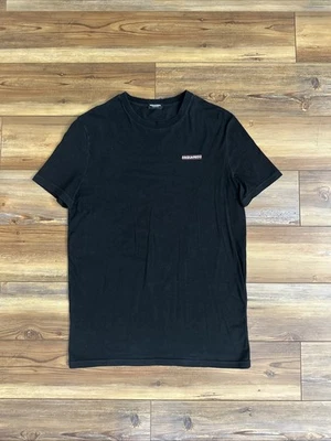 Dsquared2 Men’s Under T-Shirt Logo Minimalist Size M Black Red - Image 1 of 4