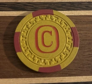 OWL CLUB ILLEGAL CASINO $5 casino gaming poker chip - Calumet City, Illinois - Picture 1 of 2