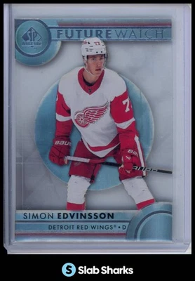 2023 SP AUTHENTIC #151 SIMON EDVINSSON ACETATE FUTURE WATCH - Imagem 1 de 4