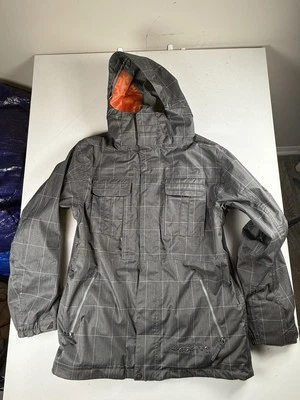 Chaqueta de snowboard 686 Smarty Arctic 3 en 1 para hombre gris a cuadros GRANDE Foto 1 de 4