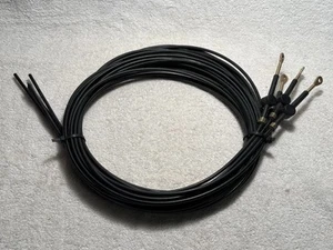 4 PCS 15’ EACH MERCURY CONTROL CABLE, NEVER USED. - Picture 1 of 6