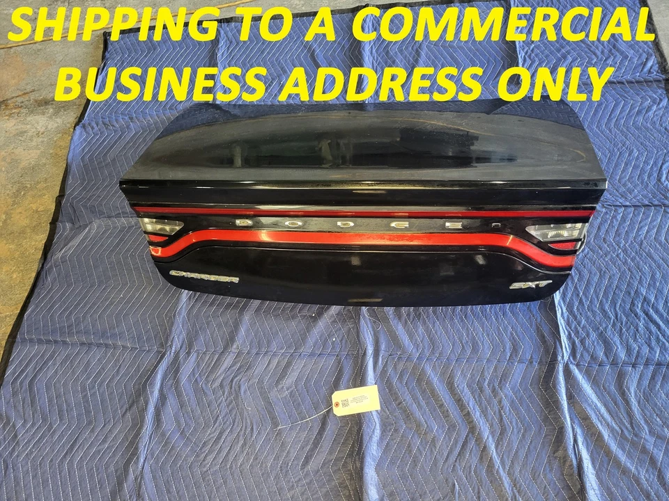 Used Oem Dodge Liftgate Tailgate Trunk Deck Lid Hatch for 2015-2020 Charger - Image 1 of 4