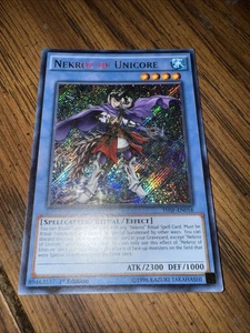 Nekroz Of Unicore Secret The Secret Forces Card #THSF-EN016 - Picture 1 of 4
