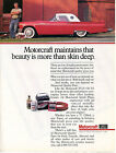 1988 Ford Motorcraft Replacement Parts Print Ad with 1957 Thunderbird T-Bird