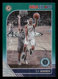 2019-20 Hoops Premium Stock Prizms Green #152 T.J. Warren - Picture 1 of 2