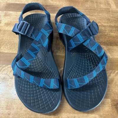 CHACO Men’s Chaco Sandals Blue with Straps Size 12 - Image 1 of 4