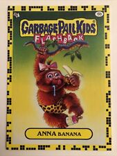 Garbage Pail Kids Topps Sticker 2011 Flashback Series 2 Yellow Anna Banana 6b