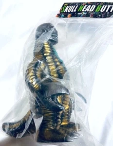 Juguete de vinilo pintado gigante Dokuro Kaiju calavera monstruo marmita cabeza calavera trasero mutante - Imagen 1 de 4