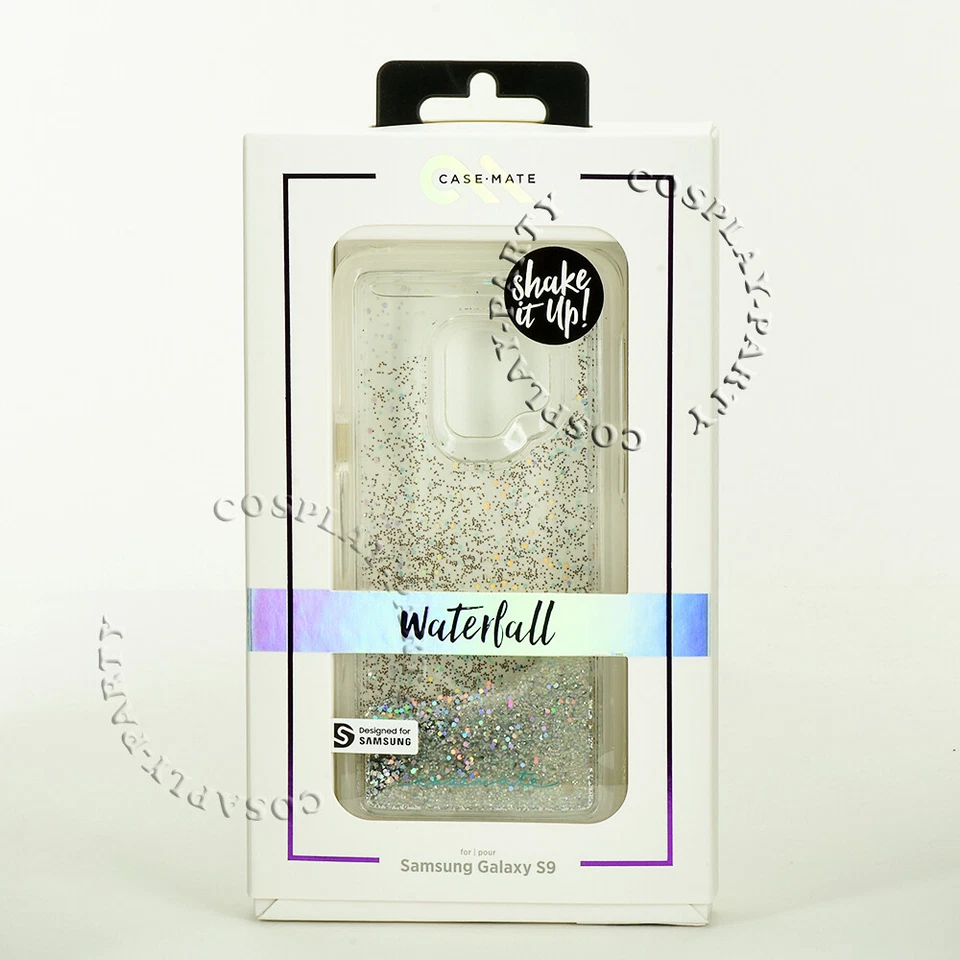 Case Mate Waterfall Glitter Líquido Capa Para Samsung Galaxy S9 - Iridescente - Imagem 1 de 4