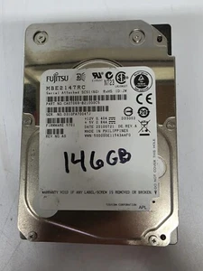 Fujitsu 2.5" 146GB SAS Hard Drive, MBE2147RC - Afbeelding 1 van 3
