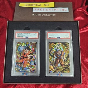 (freeShippin) PSA10 Super Dragon Ball Heroes Son Goku SET Japanese - Picture 1 of 6