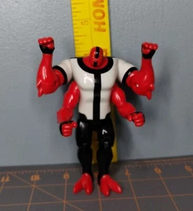 Ben 10 Four Arms Action Figure Cartoon Network Collectible Toy 4" Tall - Picture 1 of 7