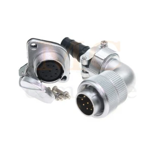 WEIPU WF20 Elbow 9 Pin Panel Aviation Connector,Automated Electrical Connector - Picture 1 of 7