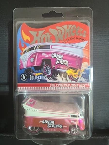 Hot Wheels RLC Exclusive Candy Striper Volkswagen Drag Bus VW - Picture 1 of 2